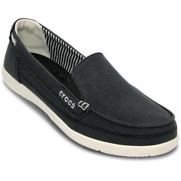 crocs canvas loafer